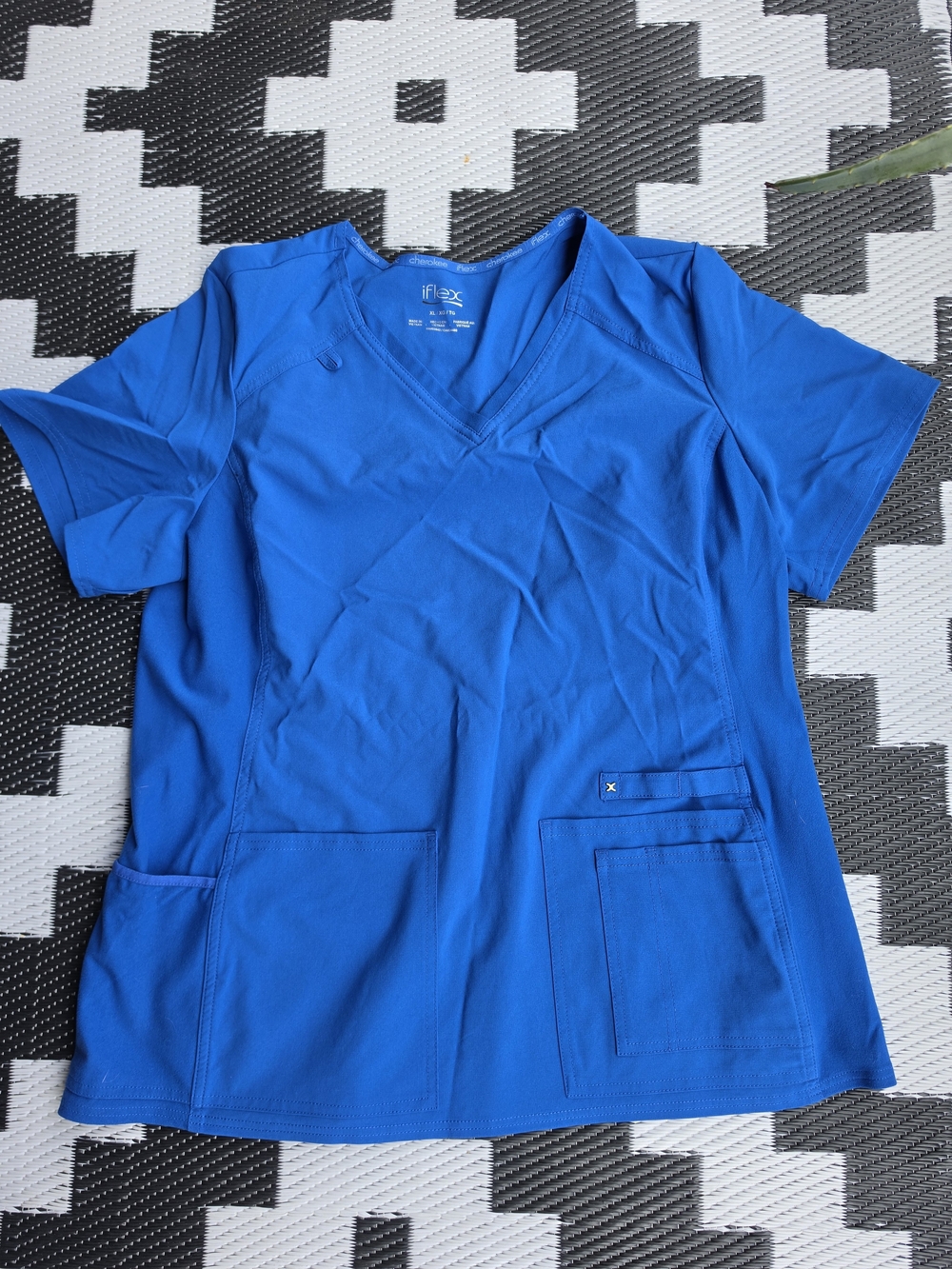 Cherokee Iflex Xl Womens Scrup Top